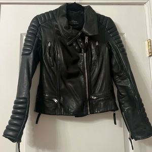 All Saints Leather Jacket